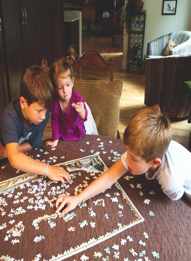 Xplorer Maps Alaska State Map Jigsaw Puzzle - 1000 Pieces, Hand-Drawn Artwork, Educational Family Puzzle, Includes Poster - 19.8” x 26.4” - Image 2